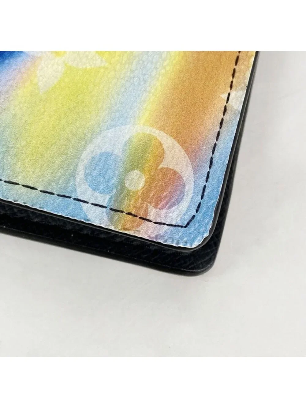 Louis Vuitton Wallet Monogram Sunset Portefeuille Brazza Multicolor